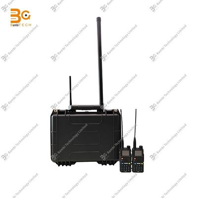 Repetidor de sinal do sistema de detecção digital antibombas VHF UHF portátil