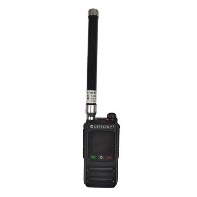 Equipamento de detecção de UAS de drones portáteis com 800-1500 MHz 2400-2485 MHz 5125-5850 MHz