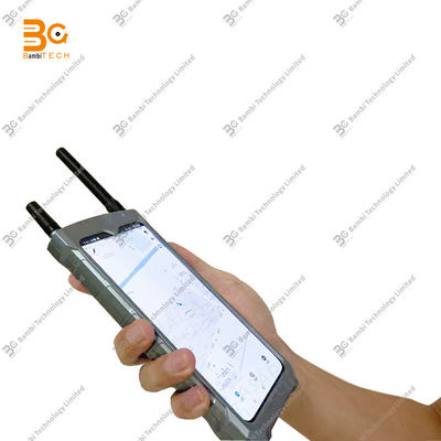 Sistema de detecção de UAV de banda dupla 2.4/5.8G Detecção de localização precisa portátil
