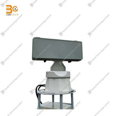 Banda X 5 km Distância Longa Alta Velocidade 9,4-9,6 GHz 360 Graus UAV Drone Radar Detector