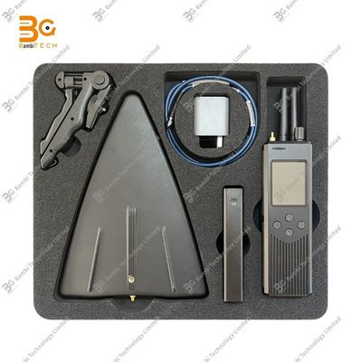 Detector móvel portátil de 2,4 GHz e 5,8 GHz tipo C