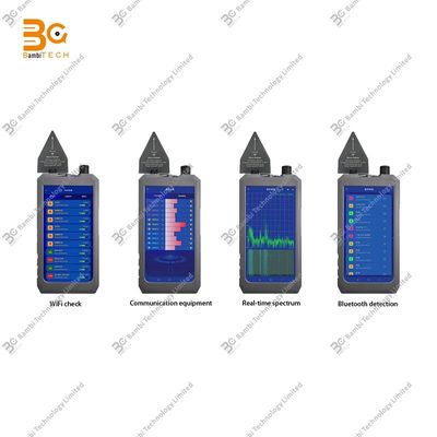 1mhz-12GHz Sinais portáteis sem fio Detector de sinal de câmera GPS/wifi/gsm / detector de bugs com 1.2G, 1.4G, 2.4G, 5.2G, 5.8G
