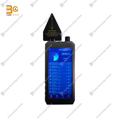 1mhz-12GHz Detector de sinal portátil sem fio detecta sinais 2G / 3G / 4G / 5G Bluetooth Wi-Fi & 315-433M, 800M dispositivo anti rastreamento