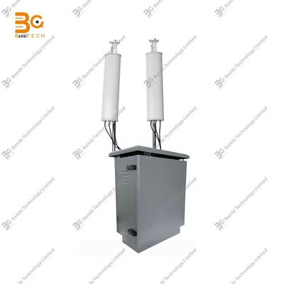 Detector de telemóvel 5g IP à prova d'água de alta potência 8CH com 2G/3G/4G/5G, 2.4G/WIFI Bluetooth e outros sinais.
