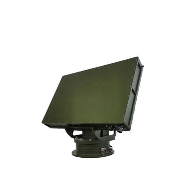 Radar de faixa Ku monodimensional com detecção por radar de baixa altitude de curto alcance