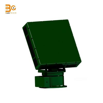 Radar de faixa Ku monodimensional com detecção por radar de baixa altitude de curto alcance