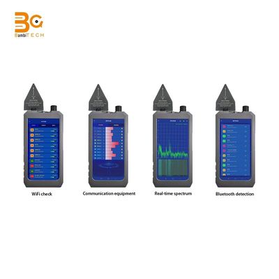 Detector de sinal sem fio portátil de 1 MHz a 12 GHz