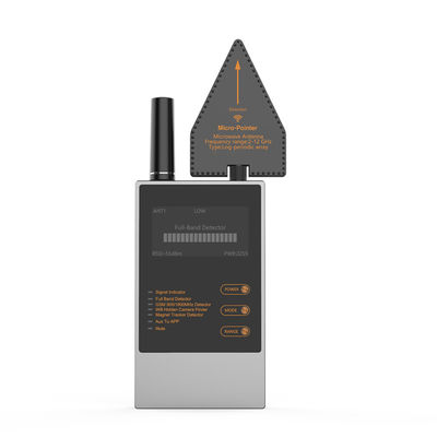 Detector de Radiofrequência de Segurança Caçador Barbeador Detector sem fio Anti GPS Rracking GSM Wiretap Wifi Câmera Digital